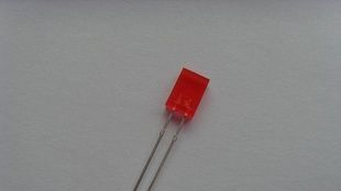 方形红色发光管