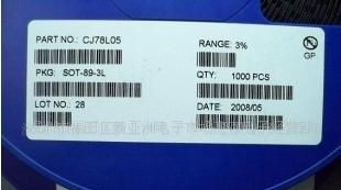 三端稳压IC 78L05/78L08/78L09