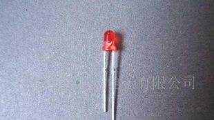 厂家直销-φ3短脚高亮红发红发光二极管，红光LED