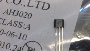 单极霍尔传感器：AH3020