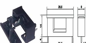 保险丝座 YW6-105(图)