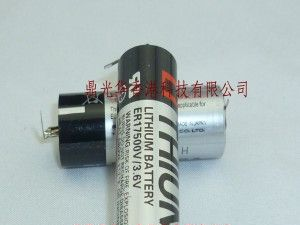 供应 东芝ER17500V 3.6V锂电池带插脚