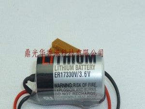 供应 PLC 工控锂电池 TOSHIBA ER17330V 3.6V