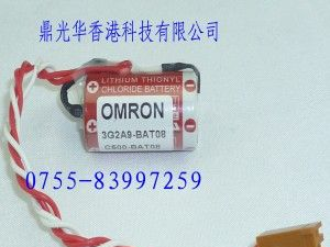 供应  C500-BAT08 3.6V 3G2A9-BAT08欧姆龙PLC锂电池