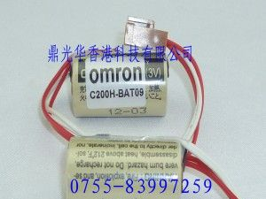 供应 欧姆龙 OMRON C200H-BAT09 3V PLC锂电池 ( CR17335SE 3V)