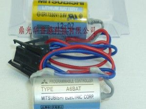 供应 三菱ANS PLC用锂电池 ER17330V/3.6V A6BAT