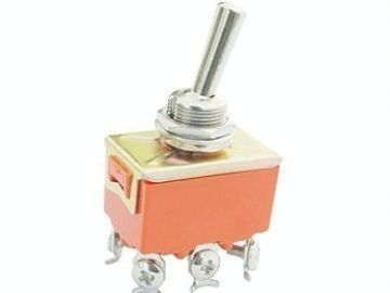 6只脚环保胶木料钮子开关 YW2-608