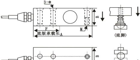 供应悬臂梁传感器，GX-1型悬臂梁传感器价格，厂家直销悬臂梁传感器