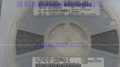 供应 VLCF4018T-330MR42-2 TDK电容价格 TDK电感价格