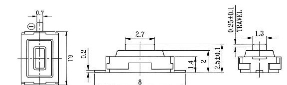 供应佛山轻触开关