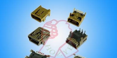 供应MINI USB插座系列连接器