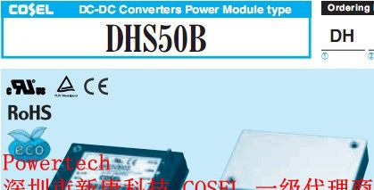 供应COSEL科索DC/DC电源模块DHS50B05