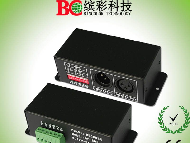 供应6803多通道DMX512解码器