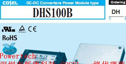 供应COSEL科索DC/DC电源模块直流转换器DHS100B24