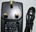 12V1.5A英规LED电源、18W线性胶壳电源