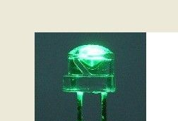LED4.8MM超高亮草帽绿光发光二极管灯珠