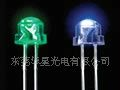 LEDF5草帽有色透明红.绿.蓝.超高亮发光二极管