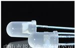 【厂家直销】F5mm圆头雾状蓝色LED发光二极管