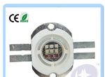 10W全彩RGB大功率LED灯珠 光源 集成三串三并 圆支架