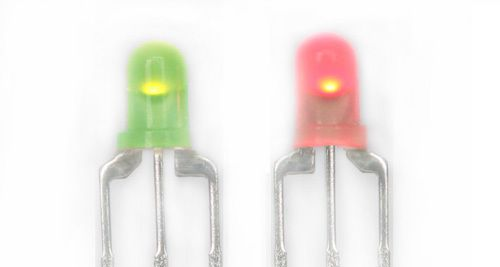 3mm 红绿双色 系列LED灯珠(图)