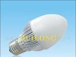 长期供应3wE27大功率led铝合金外壳球泡灯、LED射灯