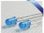 发光二极管LED 3mm蓝灯 蓝发蓝光 质量稳定 环保含17%税厂家