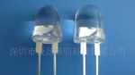 LED 发光二极管 0.5W 10MM子弹头白光铜脚