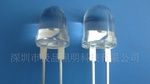LED 发光二极管 0.5W 10MM子弹头白光角度8