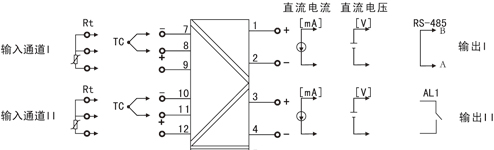 供应热电阻温度变送器/热电偶温度变送器/温度变送器