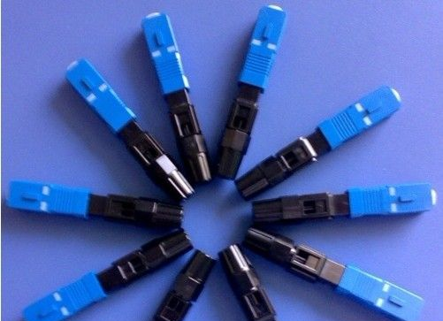 供应SC光纤快速连接器  方头光纤快速连接器 光纤冷接子