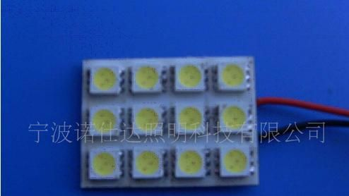 PCB 12SMD 汽车LED顶灯，LED阅读灯