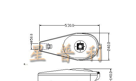 20WLED路灯，LED太阳能路灯，可调光路灯
