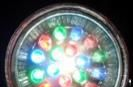 MR16 GU10 18LED七彩射灯