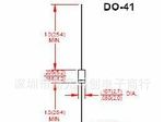 MIC1.0A整流二极管BY127 DO-41直插 无铅环保