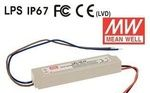 LPL-18-36 18W 110V输入36V0.5A明纬恒压IP67防水塑壳LED电源