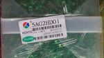 华扬厂家直销发光二极管（LED灯）F5高亮绿灯散光短脚及LED