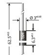 德国DIOTEC原装进口   P6KE12A/P6KE350CA/62A/27CA  TVS管