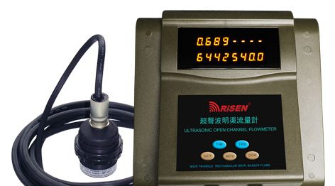 供应分体式壁挂型超声波明渠流量计