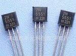 代理长电三极管 双极型晶体管2N5551(TO-92)直插 原装环保现货