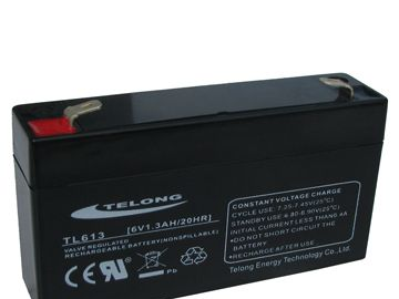 供应6V1.3AH铅酸蓄电池