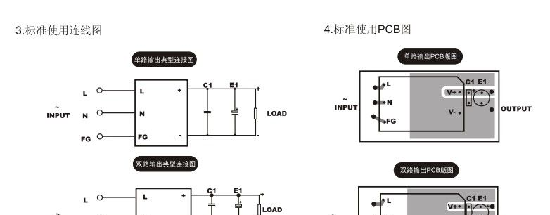 代理BOSHIDA 博慧思达 模块电源BSCV5-220D15-W