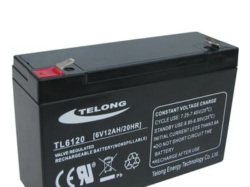 供应6v12ah应急照明、电子称、童车玩具专用蓄电池