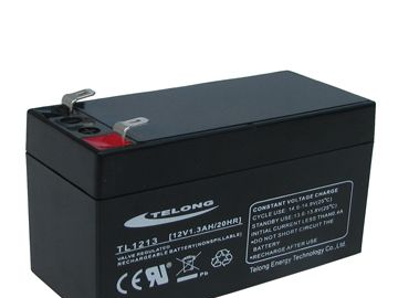 供应12V1.3AH免维护铅酸蓄电池TL1213
