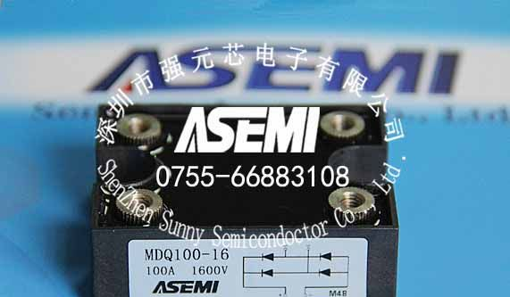 供应ASEMI整流MDQ100-16 电机模块晶闸管