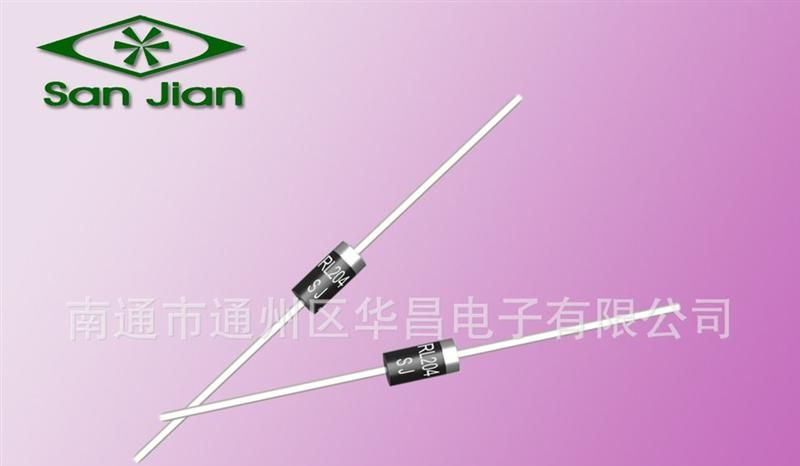 供应2A普通整流二极管 RL204