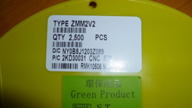 批量供应原装ST ZMM2V2   LL-34稳压二极管