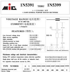 整流二极管1N5395