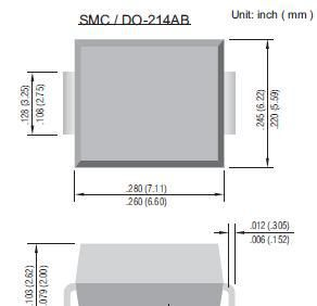 大量供应原装贴片二极管1SMC64AT3G