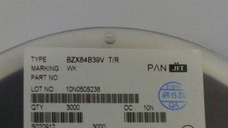 BZX784C6V2  PANJIT  SOD-723 稳压二极管 200MW