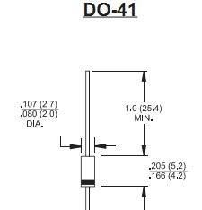 厂家直销MIC 1N4001全系列二极管
